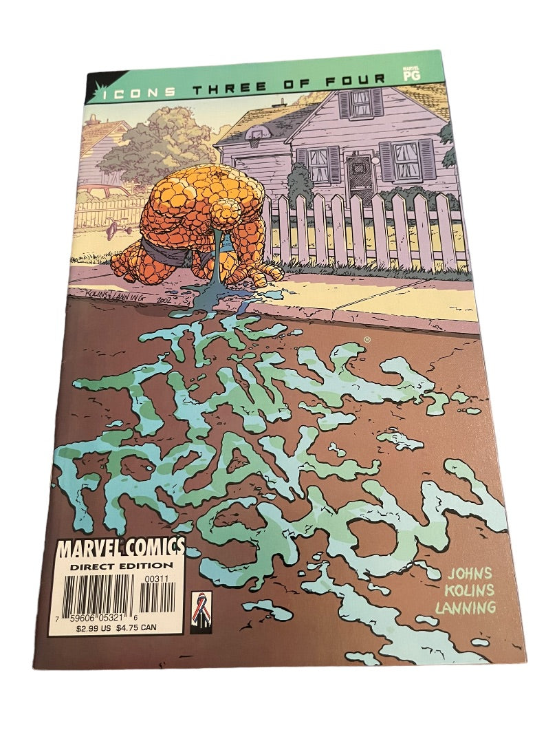 Marvel Icons The Thing Freak Show #3 & #4 Rated PG