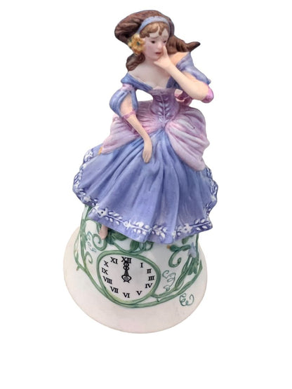 1984 CINDERELLA Bell By TRINA HYMAN The Franklin Porcelain Studios Disney