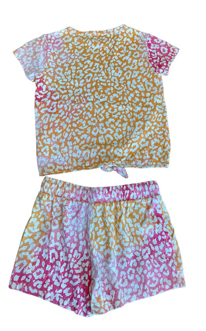 XS Crewcuts by J.Crew 100% Cotton Girls Outfit Short Set Jersey Knit