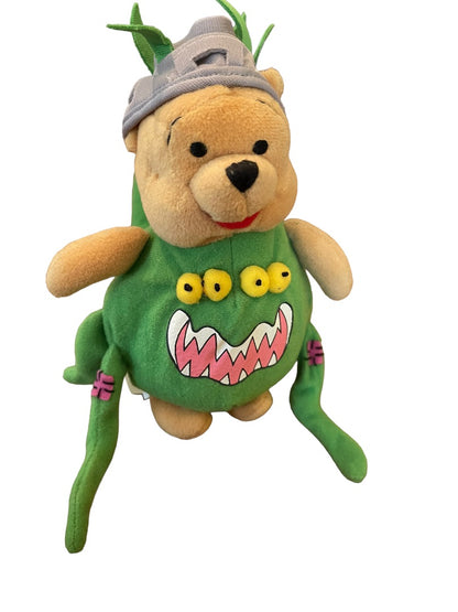 Disney Store Winnie The Pooh Monster 8" Plush Toy Beanie