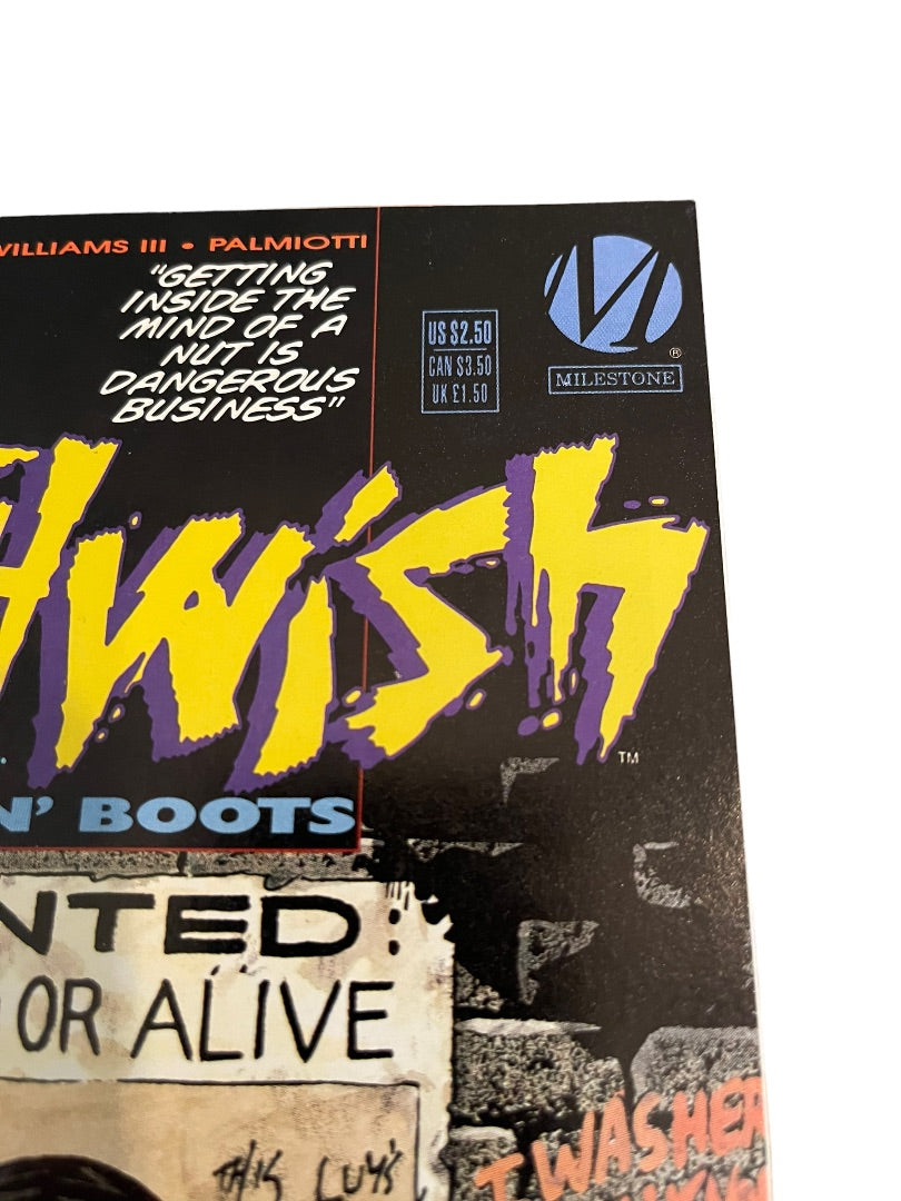 DC Deathwish #3 Milestone Blaustein Williams Palmiotti 1994