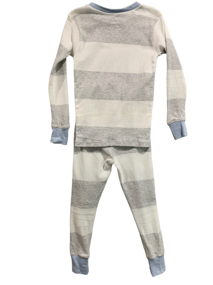 5T Honest Baby Clothing Organic Cotton Striped 2 Piece Long Sleeve Pajamas