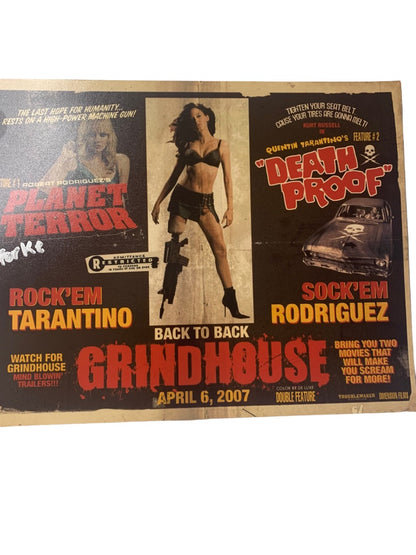 Grindhouse (2007) Quentin Tarantino Movie Promotional Print Photo 8 x 10