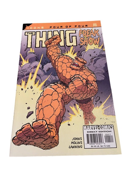 Marvel Icons The Thing Freak Show #3 & #4 Rated PG