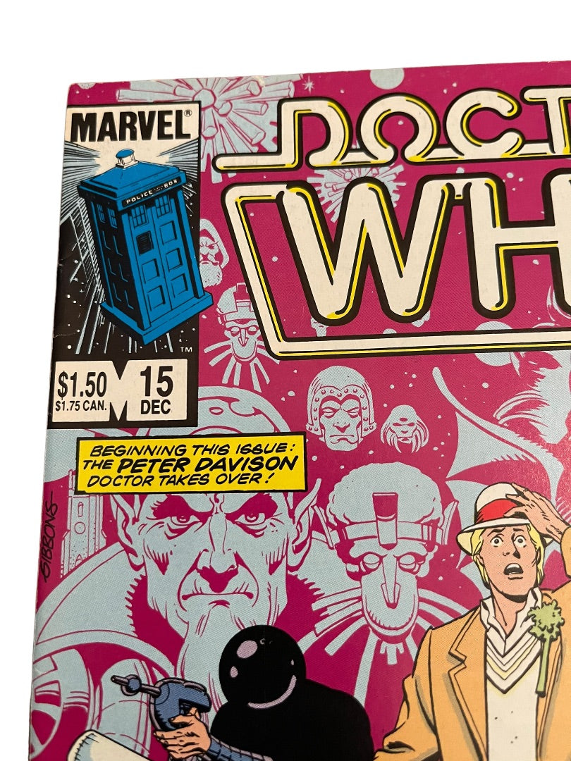 Marvel Doctor Who Comic # 15 December 1985