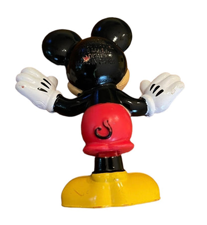 Disney Mickey Mouse Hinged Sit Stand Vinyl Figure 2.75"