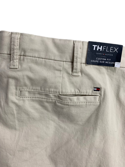 38 x 32 Tommy Hilfiger THFLEX Men's New Adaptive Clothing Pants Tan Magnets