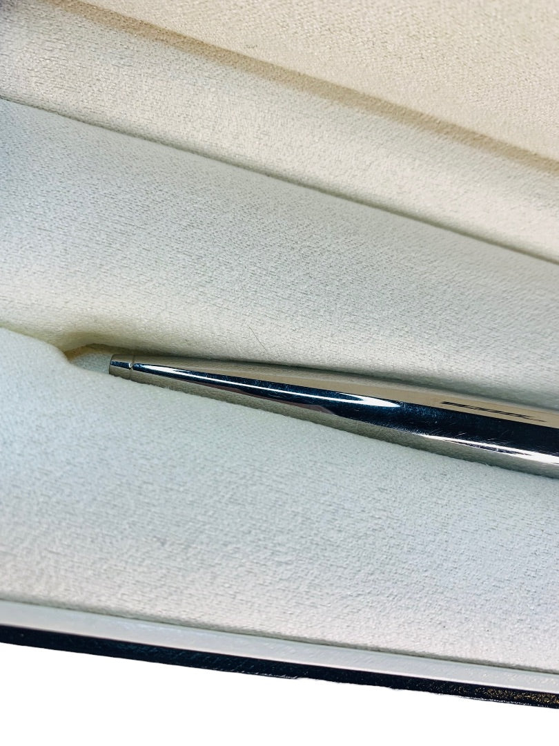 MontBlanc Meisterstuck Solitaire Stainless Steel II Classique Ballpoint Pen No 164