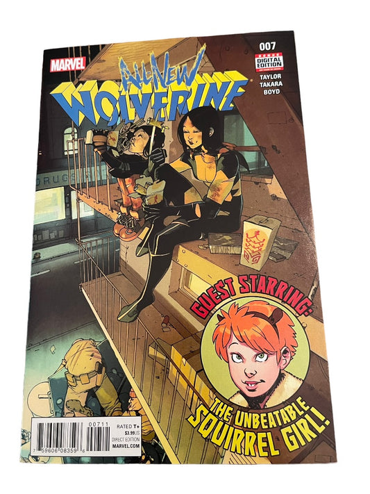 Marvel All New Wolverine #7 2016 #84 Taylor Takara Boyd