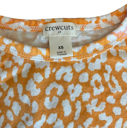 XS Crewcuts by J.Crew 100% Cotton Girls Outfit Short Set Jersey Knit