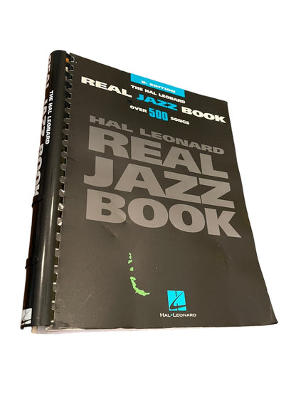 The Hal Leonard Real Jazz Book Over 500 Songs  B Edition by Hal Leonard Corp Plastic Comb