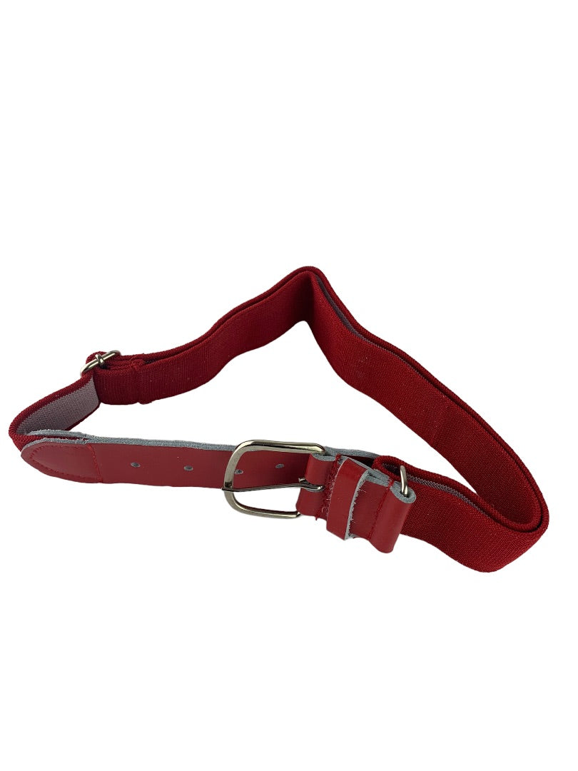 One Size Unisex Adult New Baseball Adjustable Red Belt Elastic