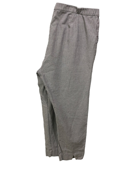 22 J.Jill Women's Plus Size Pull On Essential Slim Ankle Pants Pockets Gray