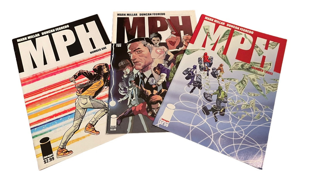 MPH Numbers #1-3 Image Comic Set of 3 2014