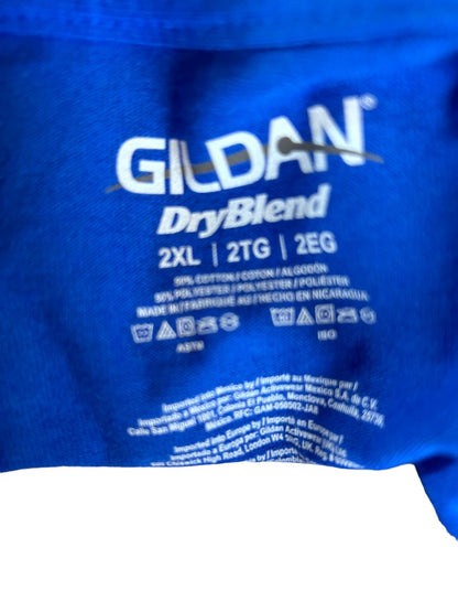 2XL Gildan Blue Employees Tshirt Toys R Us Short Sleeve