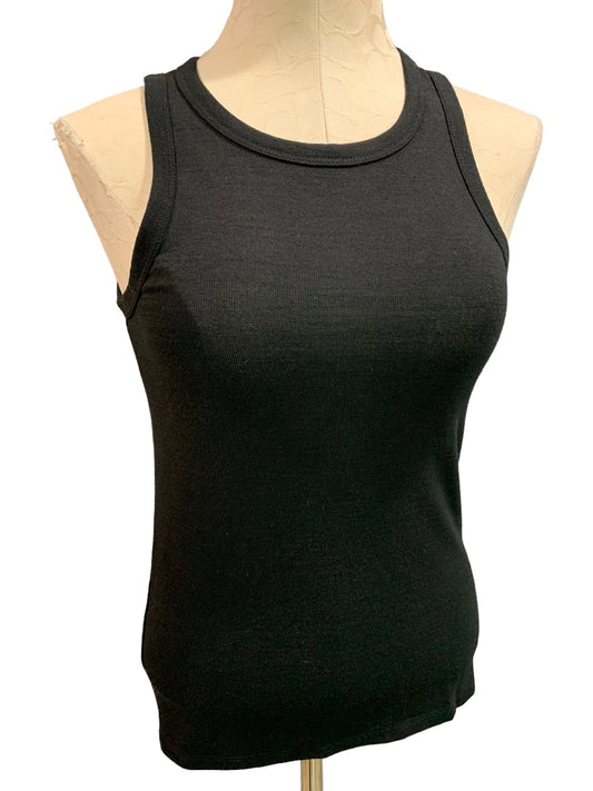 XS Gap Women's Black Sleeveless Tank Shell Soft Top