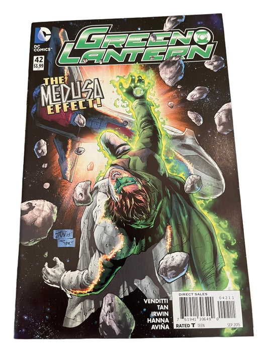 Green Lantern The Medusa Effect! #42 DC Comics 2015 Venditti Tan Irwin Hanna Avina