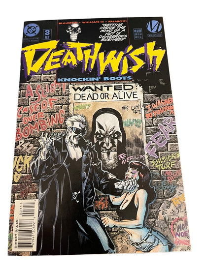 DC Deathwish #3 Milestone Blaustein Williams Palmiotti 1994