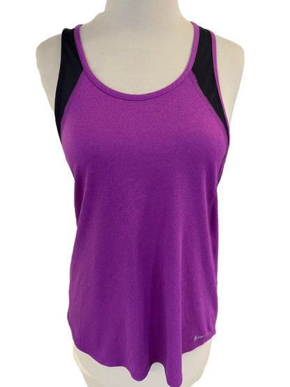 Medium Nike Dri-Fit Purple Racer Back Tank Top Athletic Wear