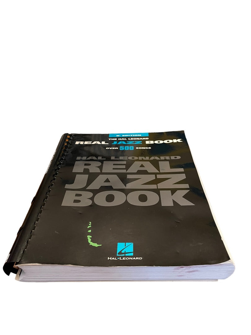 The Hal Leonard Real Jazz Book Over 500 Songs  B Edition by Hal Leonard Corp Plastic Comb