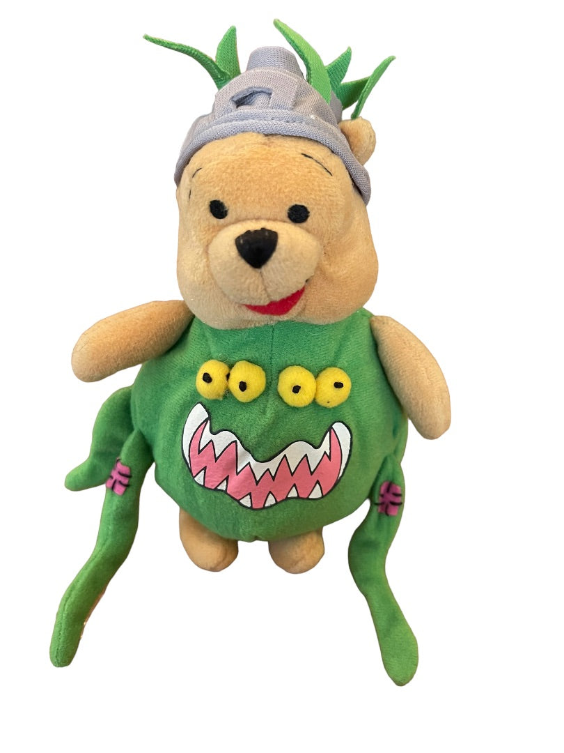 Disney Store Winnie The Pooh Monster 8" Plush Toy Beanie