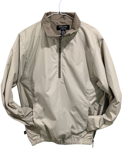 XS Holloway Men's 1/4 Zip Pullover Tan Jacket Windbreaker New