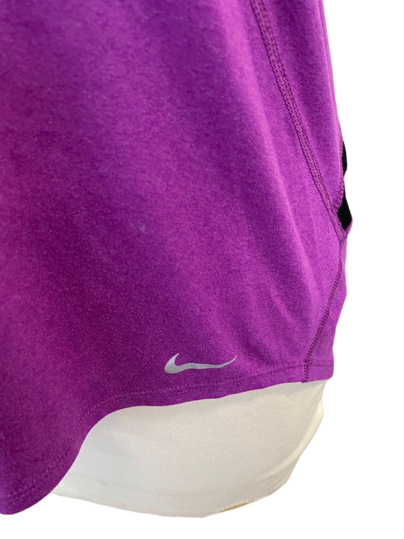 Medium Nike Dri-Fit Purple Racer Back Tank Top Athletic Wear