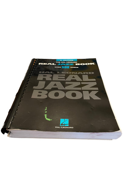 The Hal Leonard Real Jazz Book Over 500 Songs  B Edition by Hal Leonard Corp Plastic Comb