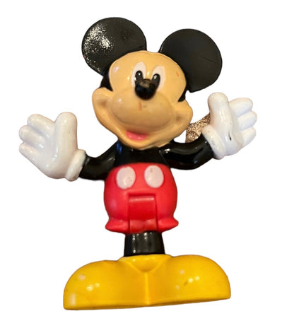 Disney Mickey Mouse Hinged Sit Stand Vinyl Figure 2.75"