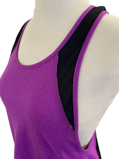 Medium Nike Dri-Fit Purple Racer Back Tank Top Athletic Wear