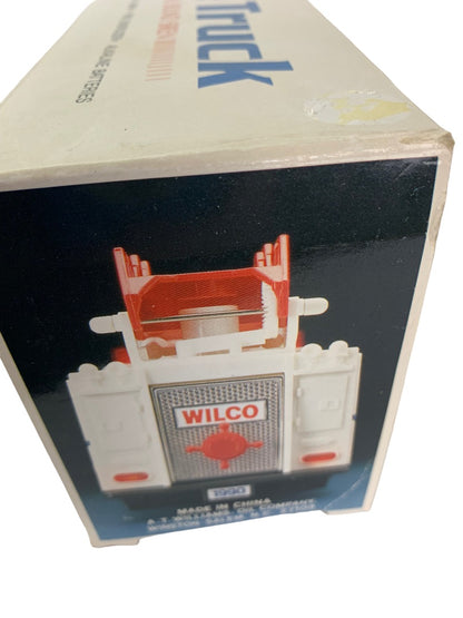 Vintage 1990 Wilco Toy Fire Truck Back Lights Sirens in Original Box