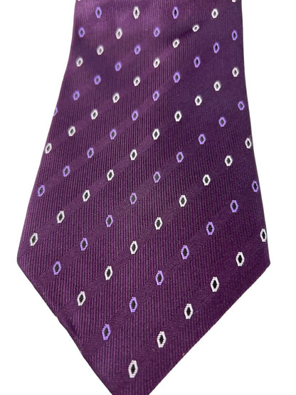 Executive Division Men's Purple Polyester Necktie 58" Tie