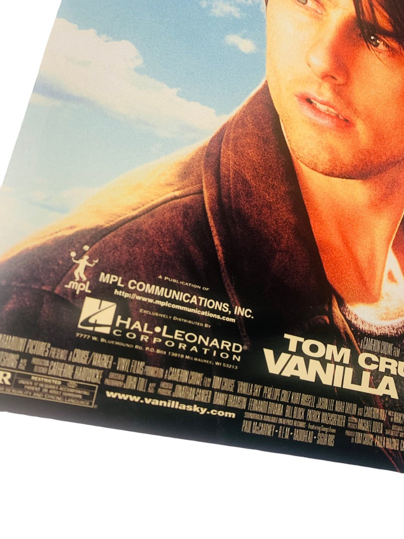 Tom Cruise Vanilla Sky Paul McCartney Piano Vocal Guitar Sheet Music Vintage