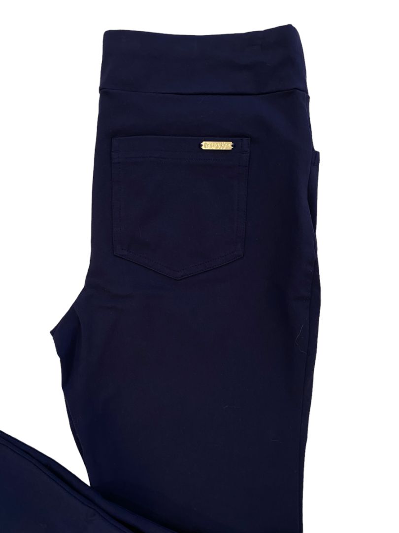 Small Navy Blue Spartina Maren Pants Pull On Straight