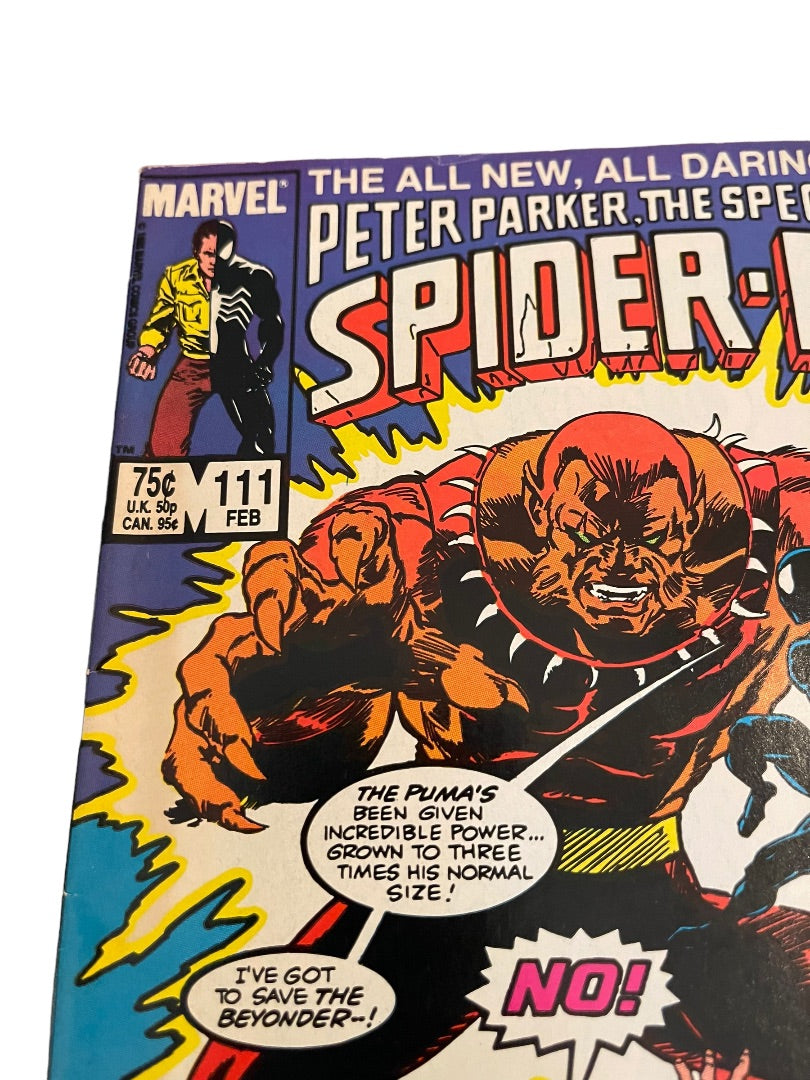 Marvel Spider-Man #111 And The Gods Cried Buckler