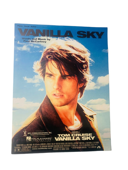 Tom Cruise Vanilla Sky Paul McCartney Piano Vocal Guitar Sheet Music Vintage