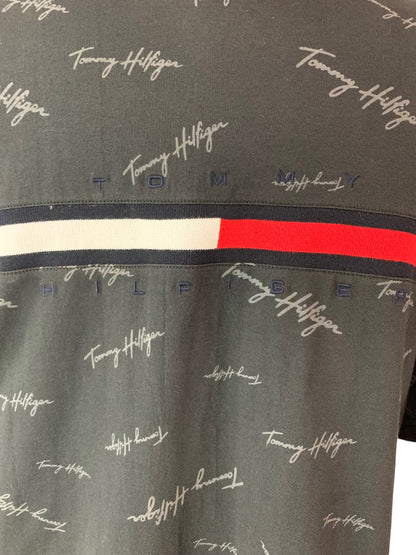 XXL Tommy Hilfiger Men's All Over Logo Print Short Sleeve Tshirt