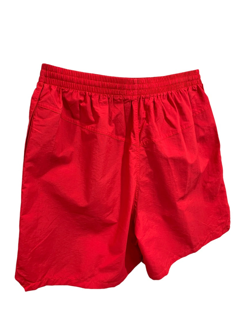 XXL TYR Men's Classic Deck Swim Shorts Trunks Pull On Red New UPF 50+