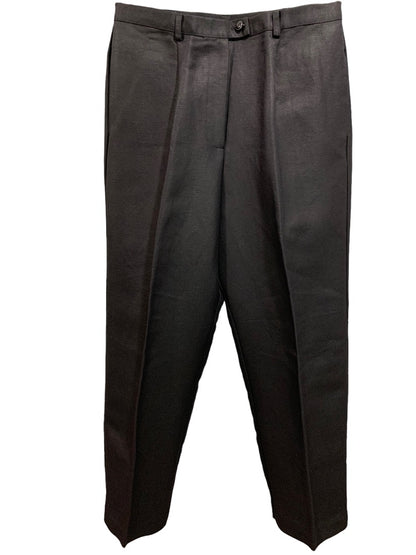 Size 12P Emma James Petite New Women's Black Linen Blend Dress Pants