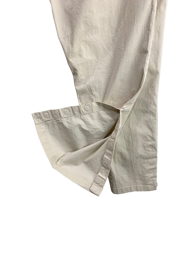 14 Lee Women's New White Flex-To-Go Skimmer Cargo Pants Crop Capri