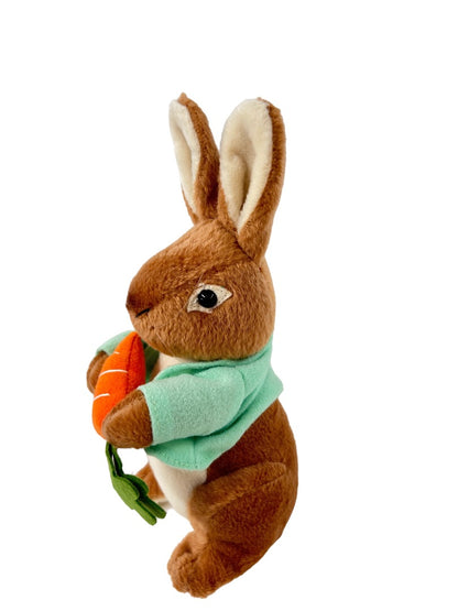 Stuffins 7.5"h Peter Cottontail Rabbit Plush Stuffed Bunny Carrot