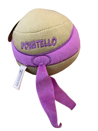 Teenage Mutant Ninja Turtles Donatello 8” Plush Ball Nickelodeon with Tags