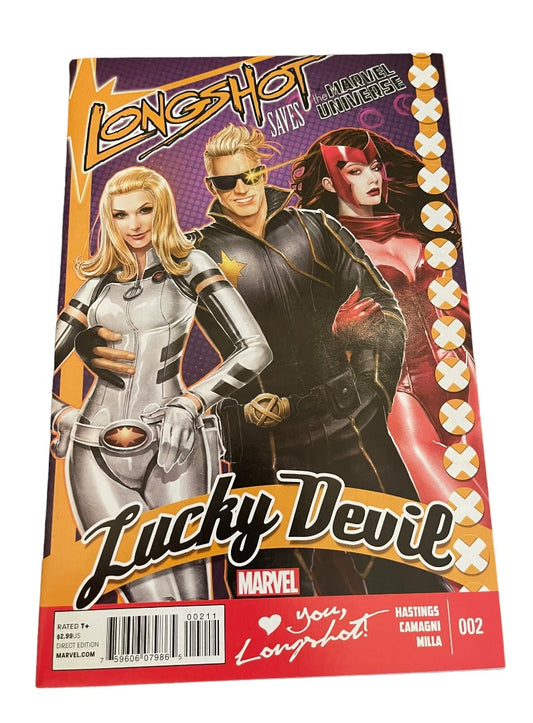 Longshot Saves The Marvel Universe #2 Lucky Devil 2014 Comic