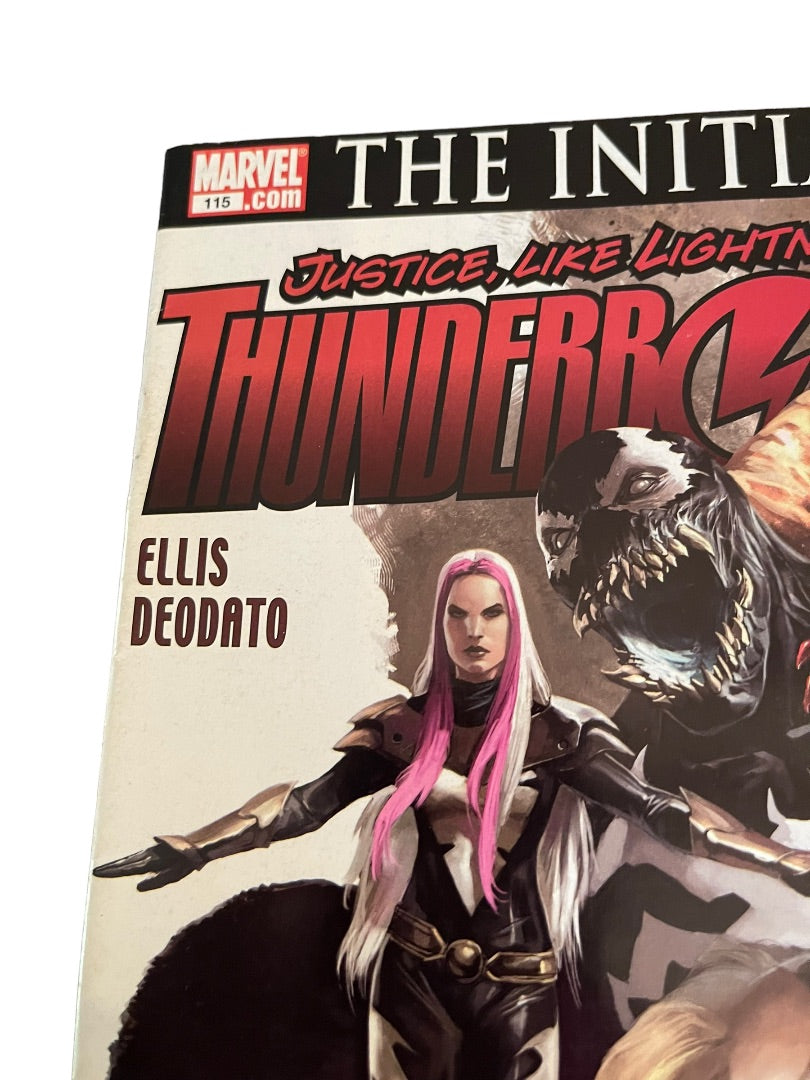 Marvel Thunderbolts #115 Justice Like Lightning The Initiative Ellis Deodate