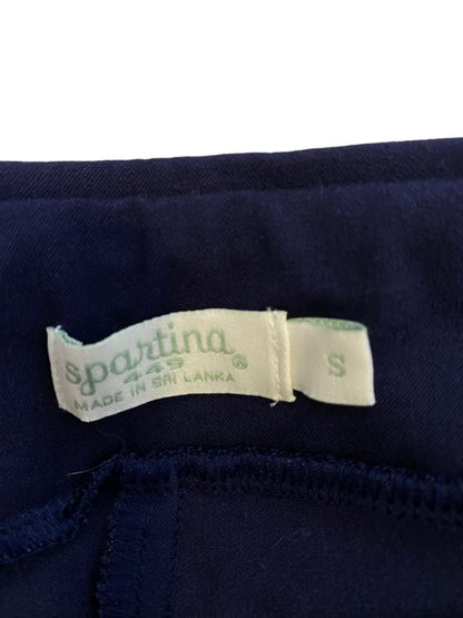 Small Navy Blue Spartina Maren Pants Pull On Straight