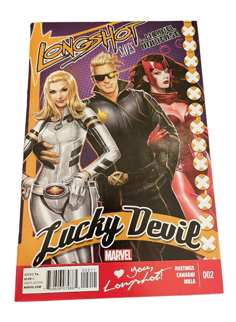 Longshot Saves The Marvel Universe #2 Lucky Devil 2014 Comic