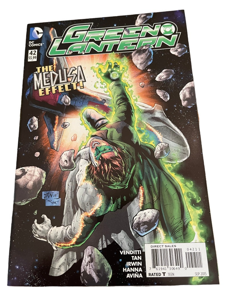 Green Lantern The Medusa Effect! #42 DC Comics 2015 Venditti Tan Irwin Hanna Avina