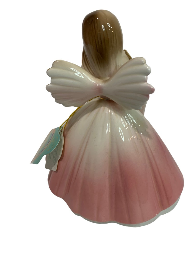 Josef Original 12 Years  Porcelain Birthday Angel Girl Figurine 5.5"h Hang Tag