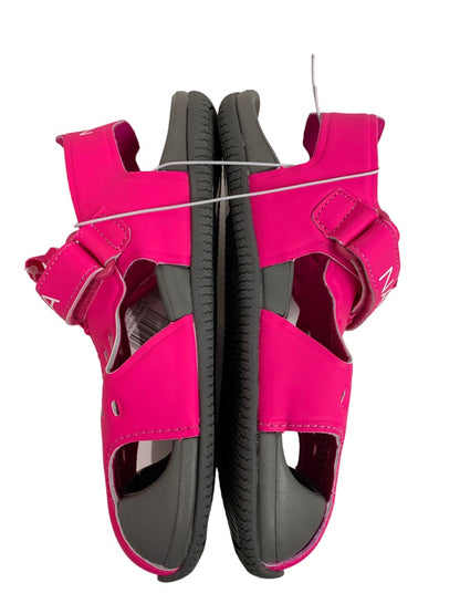 Size 12 Nautica Big Kids New Hot Pink Closed Toe Sandals Pearl 3