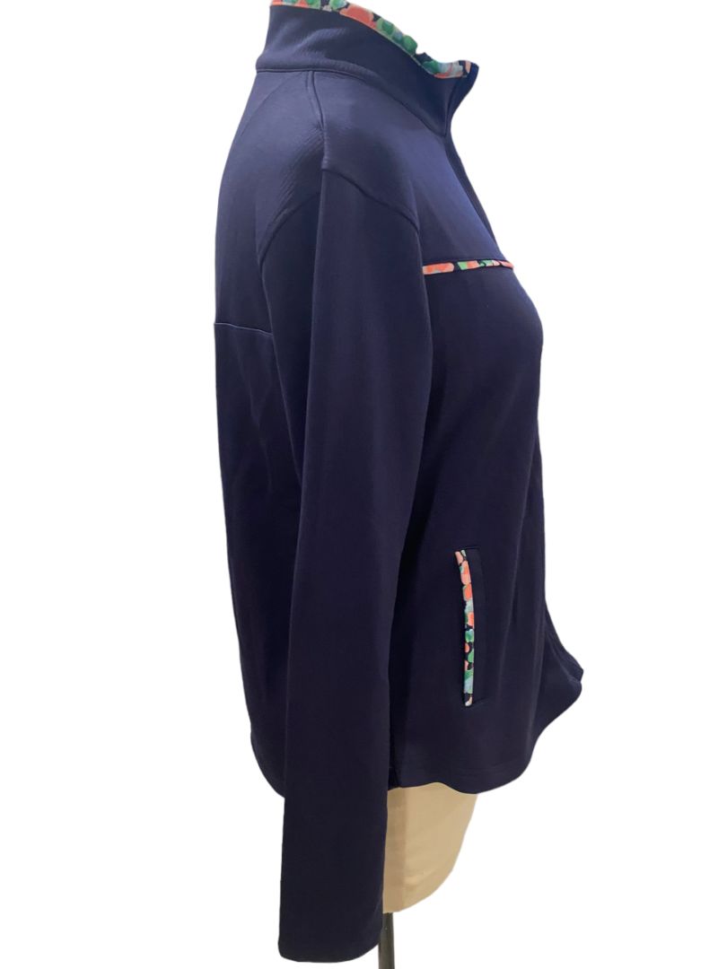 M Pebble Beach Navy Dry-Luxe Performance Tennis Jacket